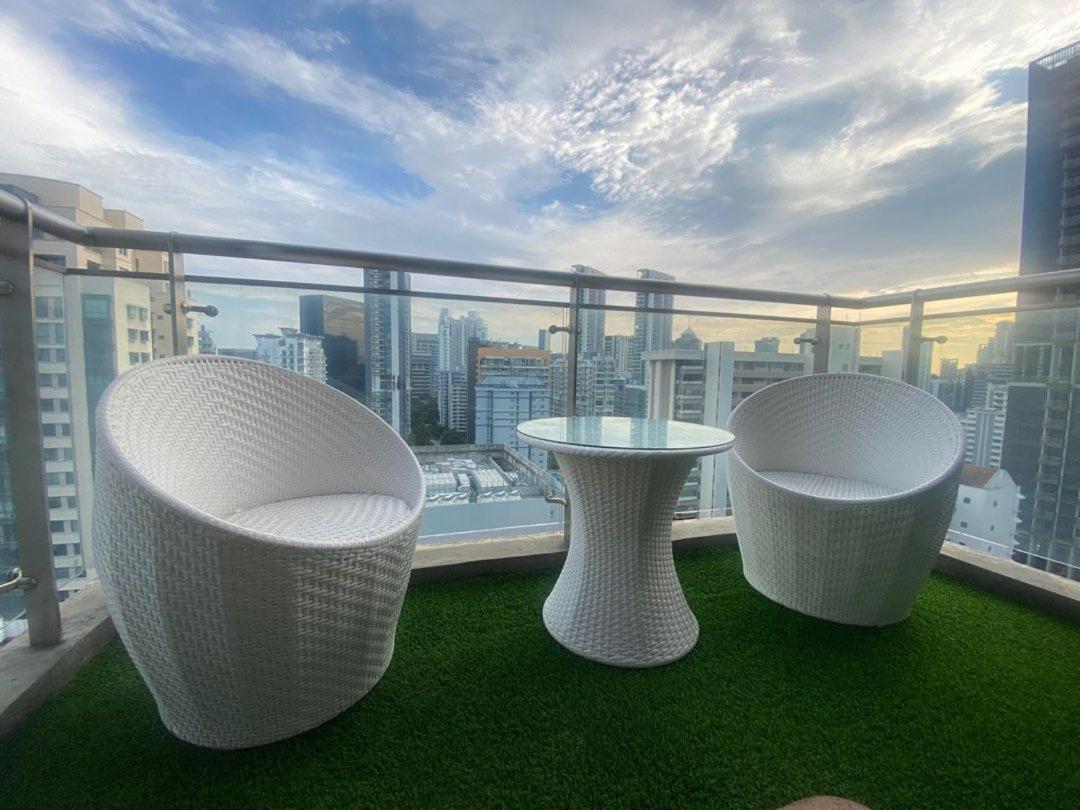 Flora Apartment Singapura Luaran gambar